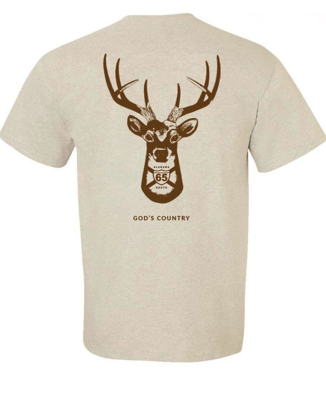 Outdoor Collection Buck Logo - Sand