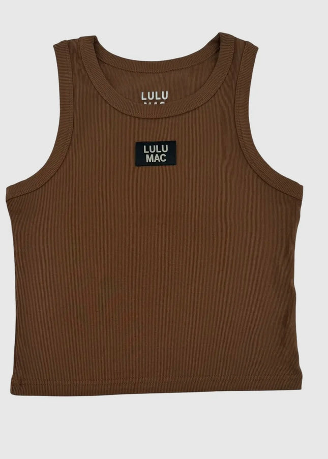 Lulu Mac Solid Tank - Black