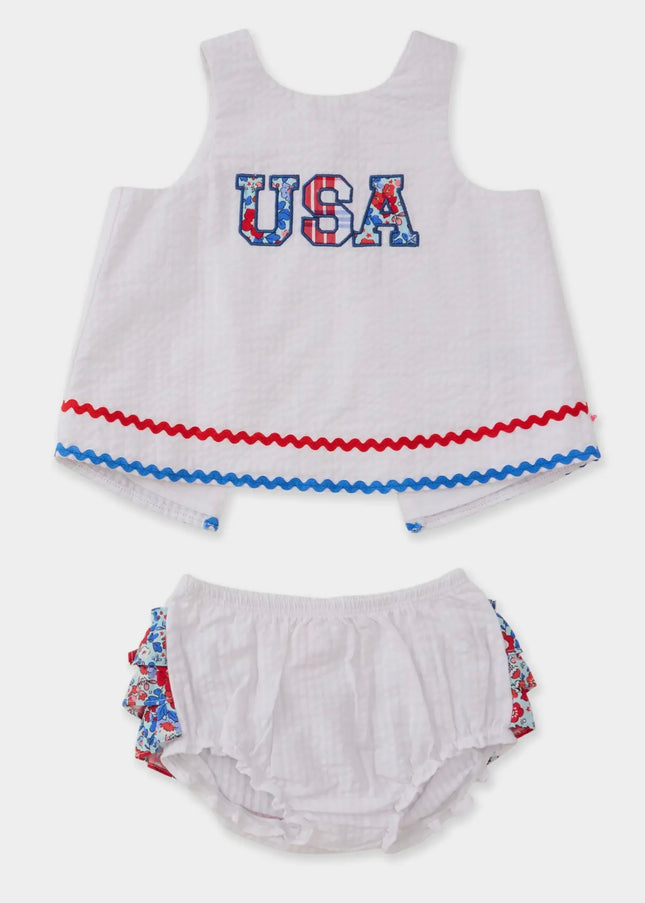 RB Girls USA Set - Multi Color