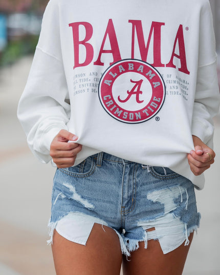 Alabama Sweatshirt - White