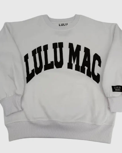 Lulu Mac Sweatshirt - White