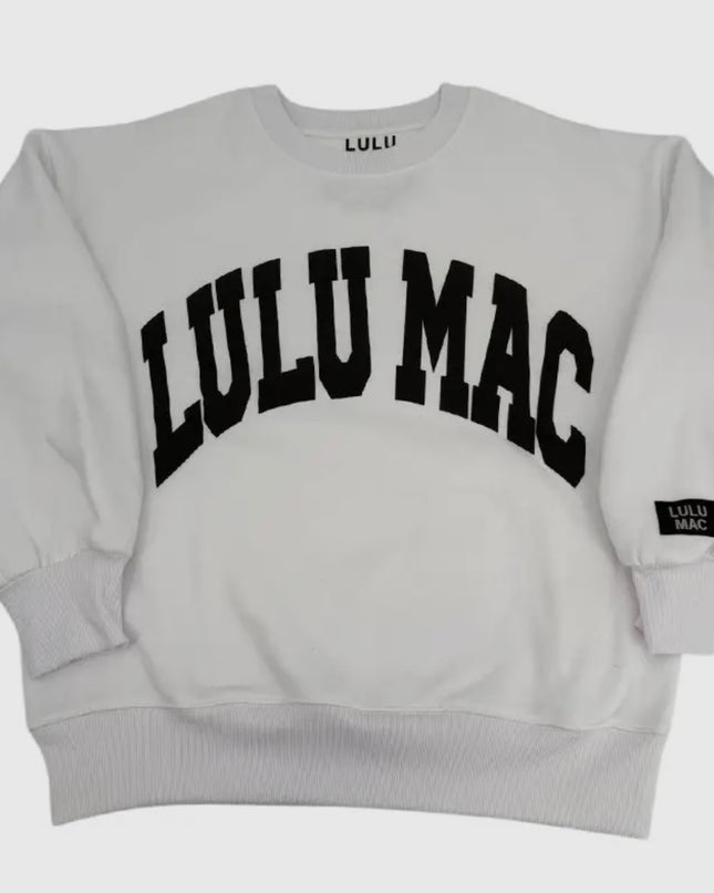 Lulu Mac Sweatshirt - White