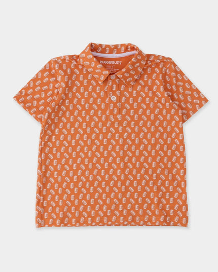 RB Kids Football Polo - Orange