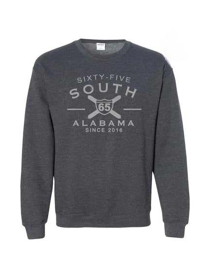 65 South Classic Logo Sweatshirt - Dark Gray