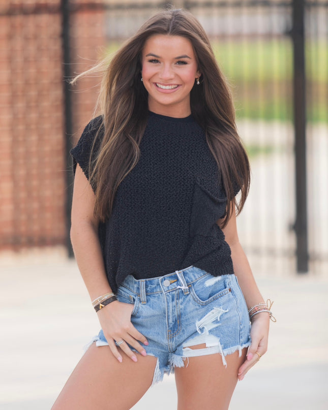 The Katie Top - Black