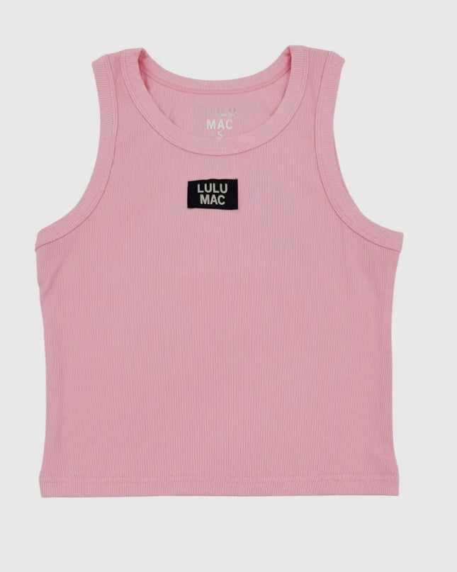 Lulu Mac Solid Tank - Pink