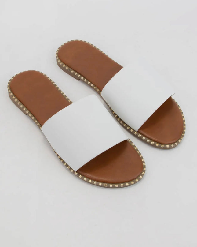 Micah Sandal - White