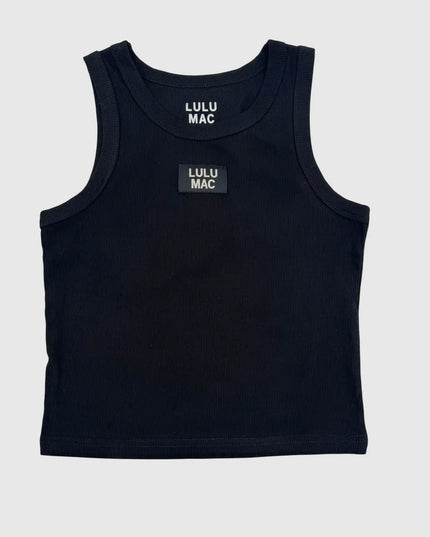 Lulu Mac Solid Tank - Black