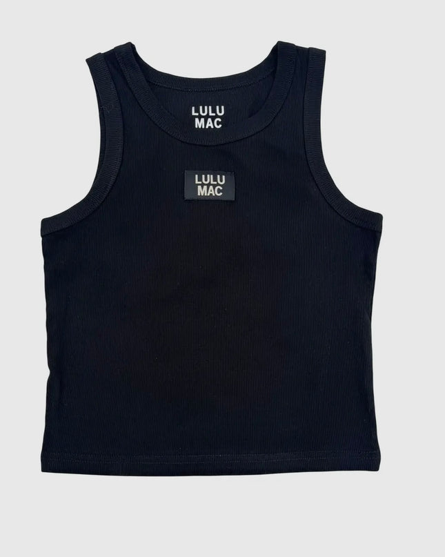 Lulu Mac Solid Tank - Black