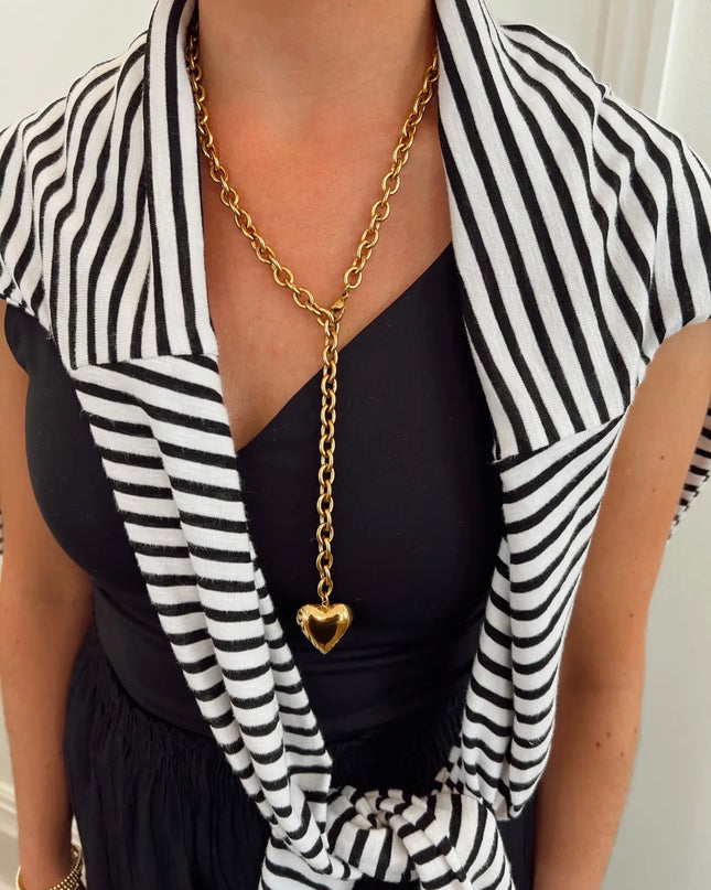 C.P. XL Heart Necklace