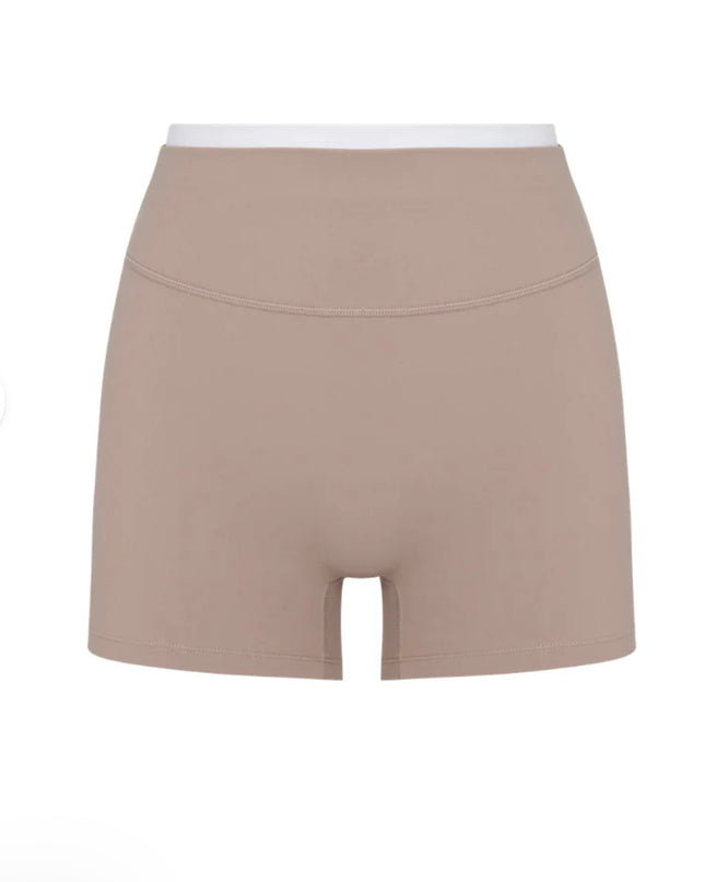 GH Double Waist Short - Taupe