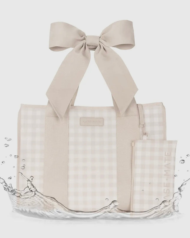 Case Mate Tote - Gingham