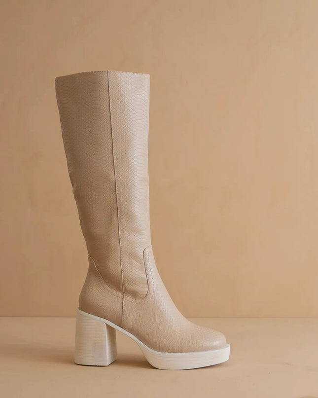 The Juniper Boots - Beige