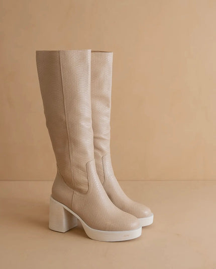 The Juniper Boots - Beige