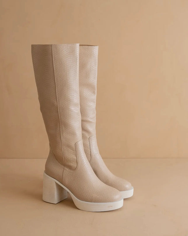 The Juniper Boots - Beige