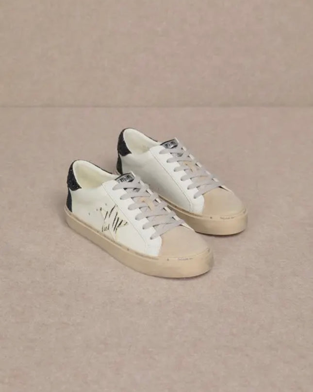 The Reba Sneaker - White/Black