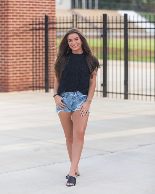The Katie Top - Black