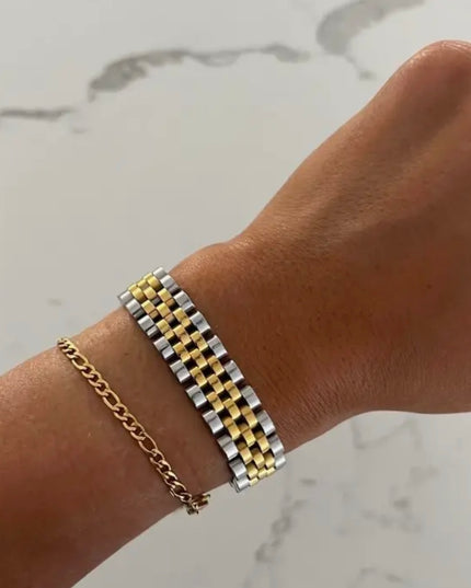 C.P. Thick Two Toned Watch Band