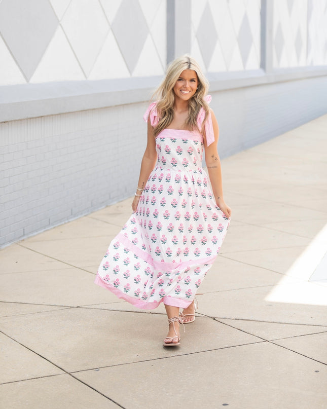 Hilltop Hours Dress - Pink