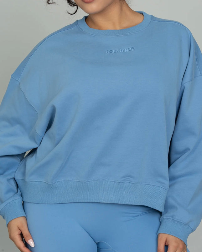 Gold Hinge - Capri Oversized Crew