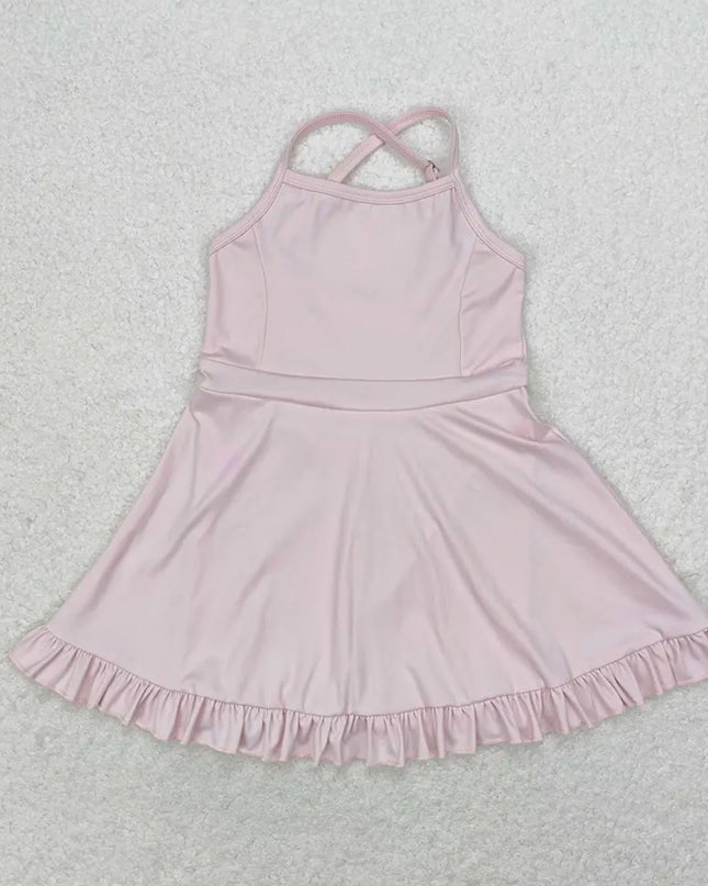 Kids Athletic Dress - Pink