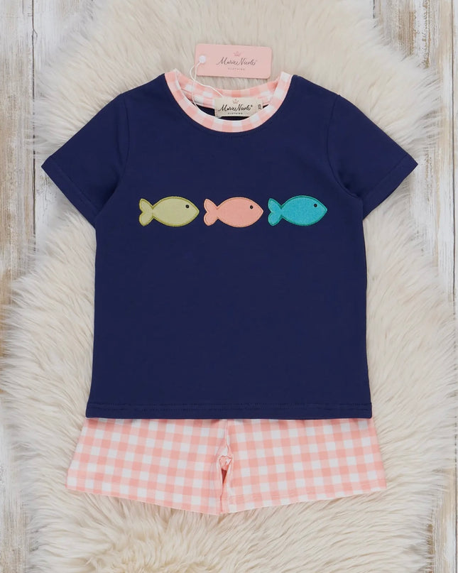 Gingham Fish Outfit