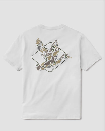 Southern Shirt Camp Flight Tee - Oyster