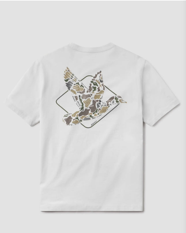 Southern Shirt Camp Flight Tee - Oyster
