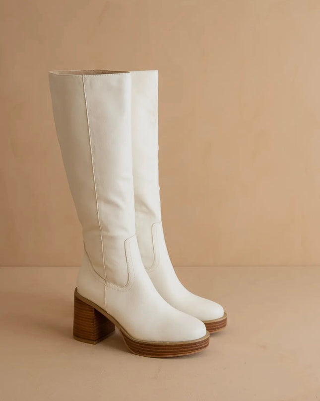 The Juniper Boots - White