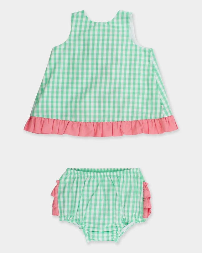 RB - Spring Gingham Ruffle Set