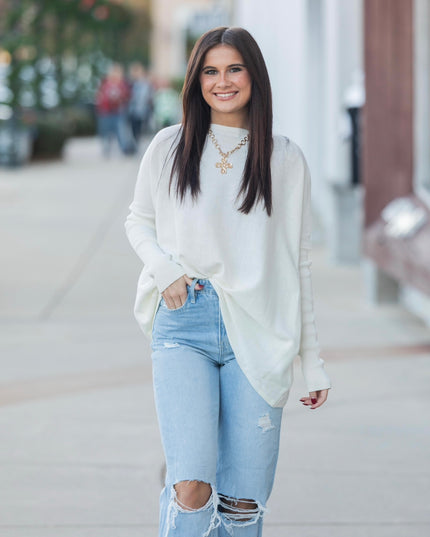 The Jamie Top - Cream