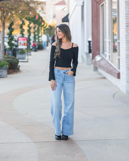 The Blake Top - Black