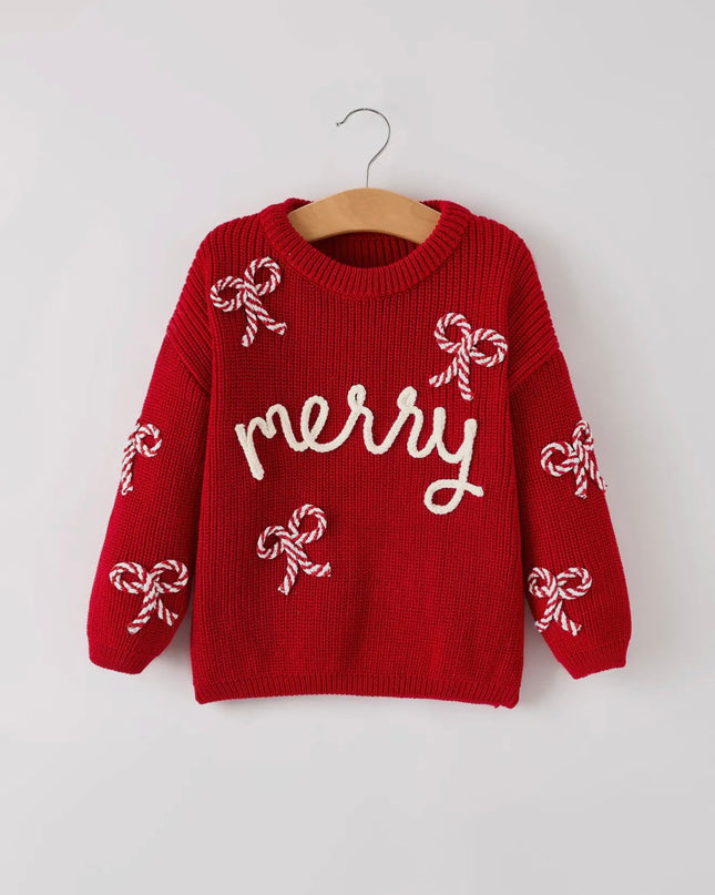 Kids "merry" Sweater