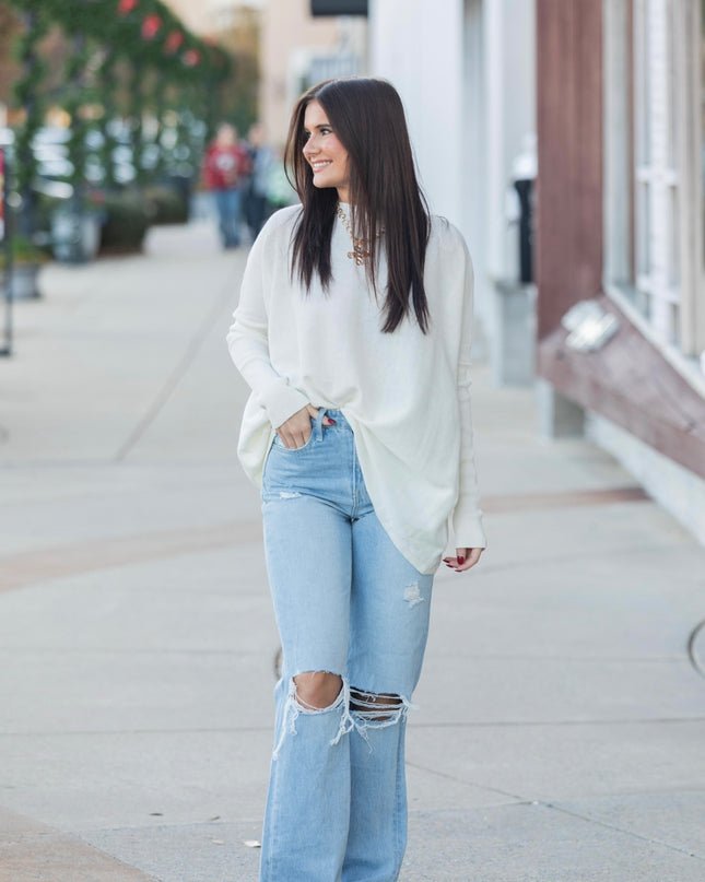 The Jamie Top - Cream