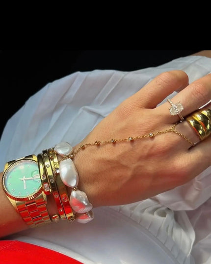 C.P. Diamond Hand Chain