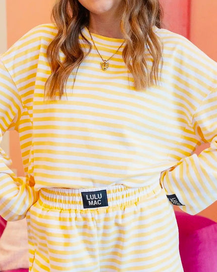 Lulu Mac  Long Sleeve - Yellow