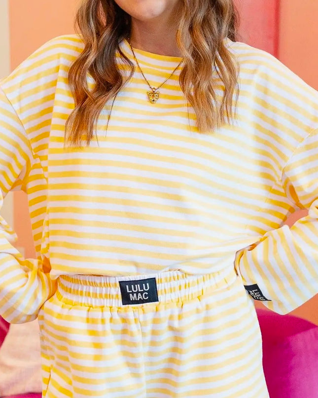Lulu Mac  Long Sleeve - Yellow