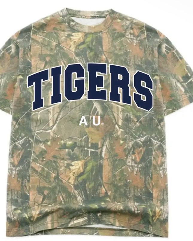 Auburn Tigers Camo Tee