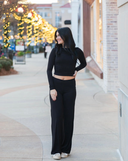 The Jolina Top - Black