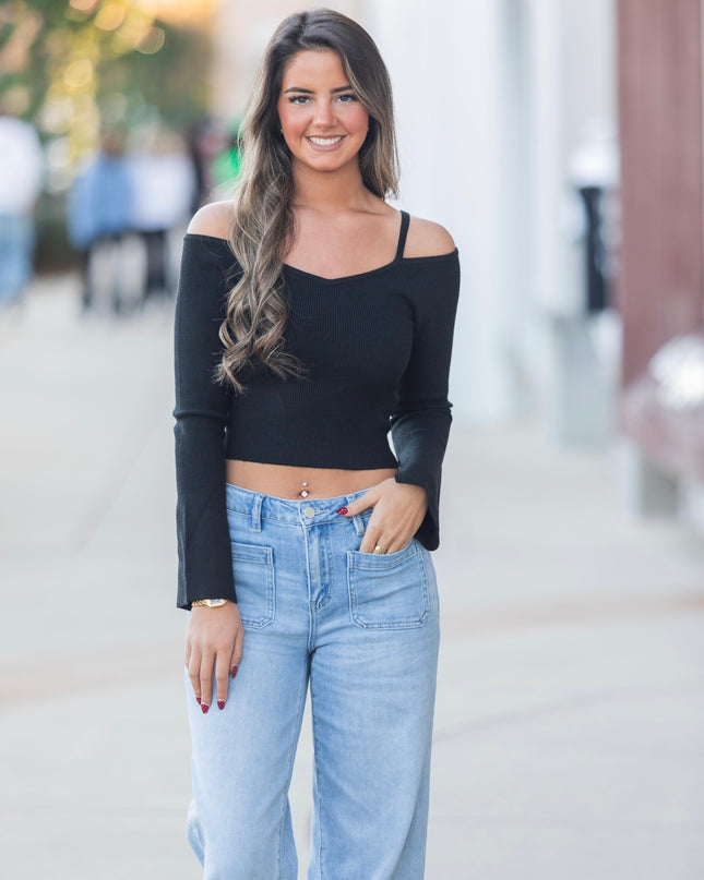 The Blake Top - Black