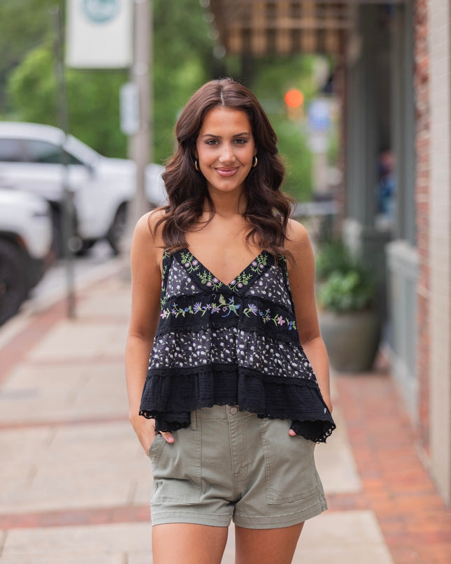 The Jennifer Top - Black