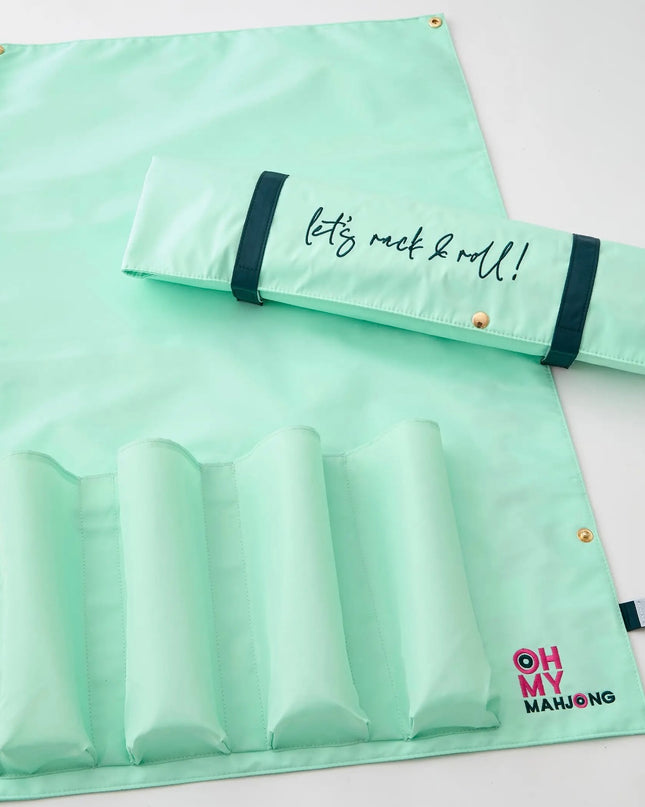 Oh My Mahjong - Mint Let's Rack & Roll Bag