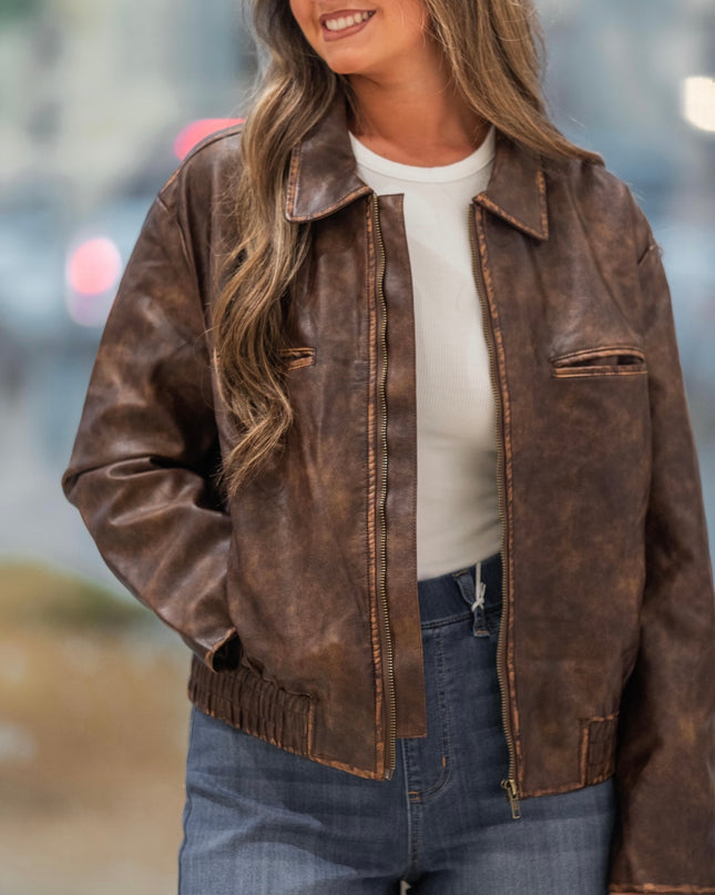 The Outlander Jacket - Rustic Brown