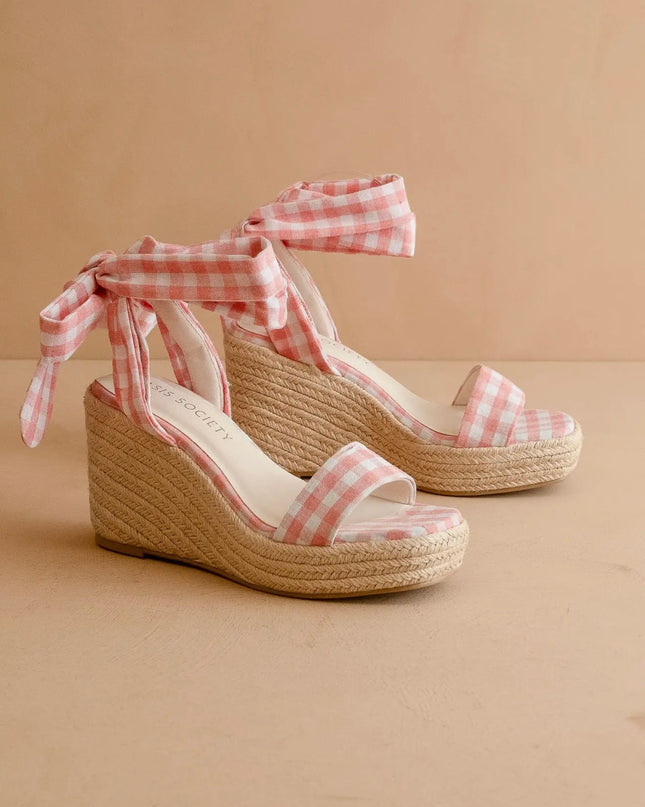 The Oceana - Pink Gingham