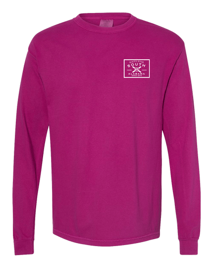 65 South - Patch Logo LS Boysenberry