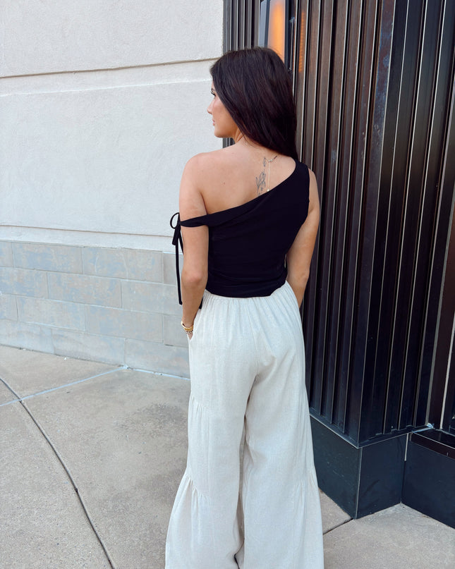 Linen Pants - Oatmeal