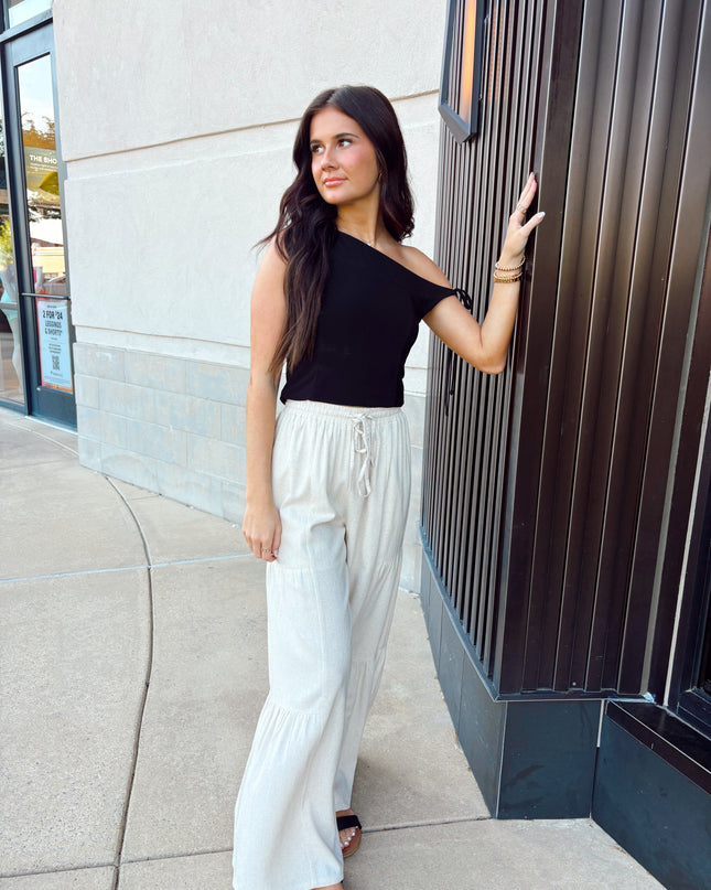 Linen Pants - Oatmeal