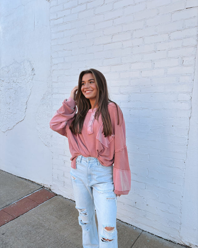 Dusty Rose Sweater