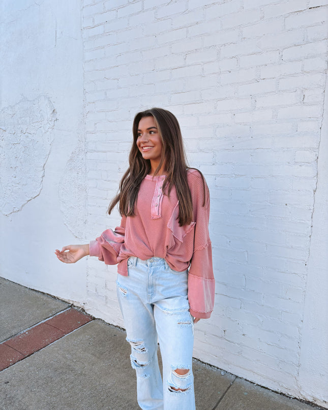 Dusty Rose Sweater