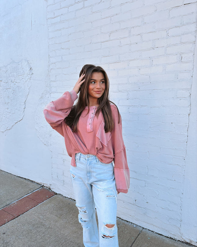 Dusty Rose Sweater